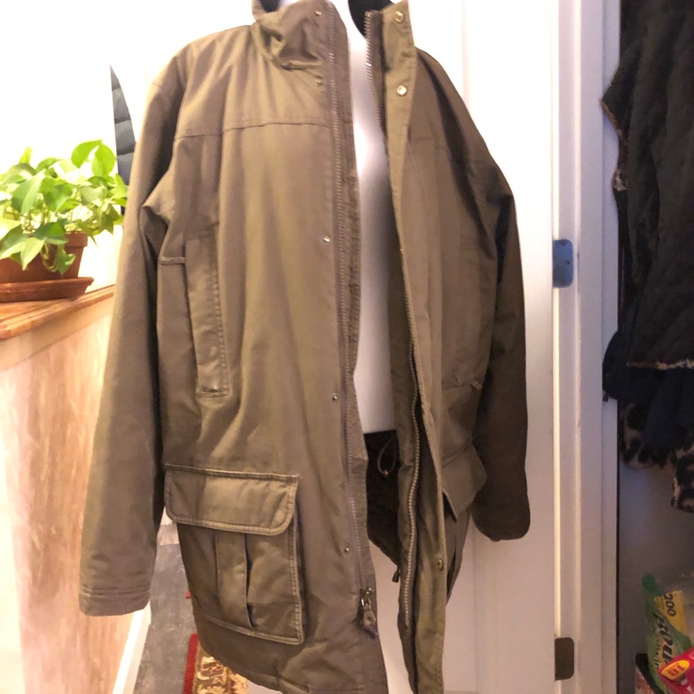 Men’s LL Bean XLT Nor-Easter Gortex INSULATED Parka L TALL WOOL LINED VINTAGE - Picture 11 of 15
